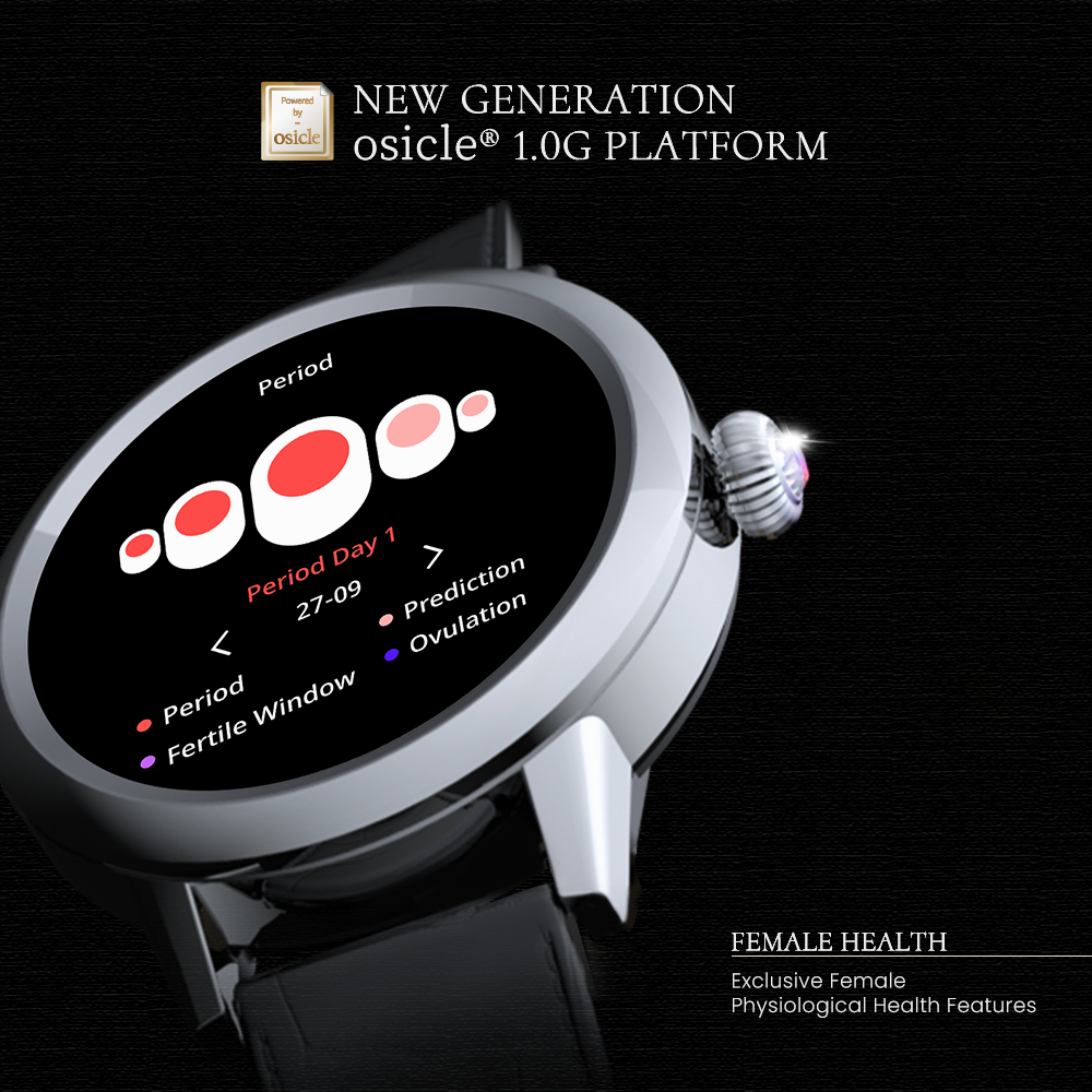 KAVVO Date - White Gold - Baby Pink Strap