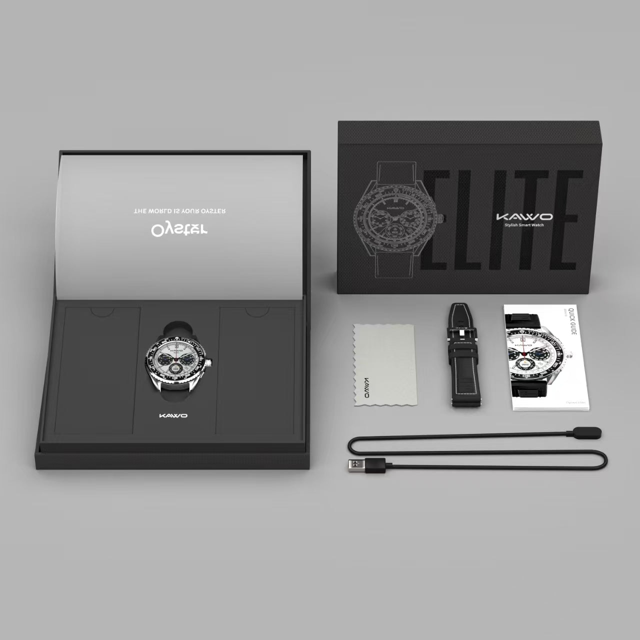 KAVVO Oyster Elite - Retro Black