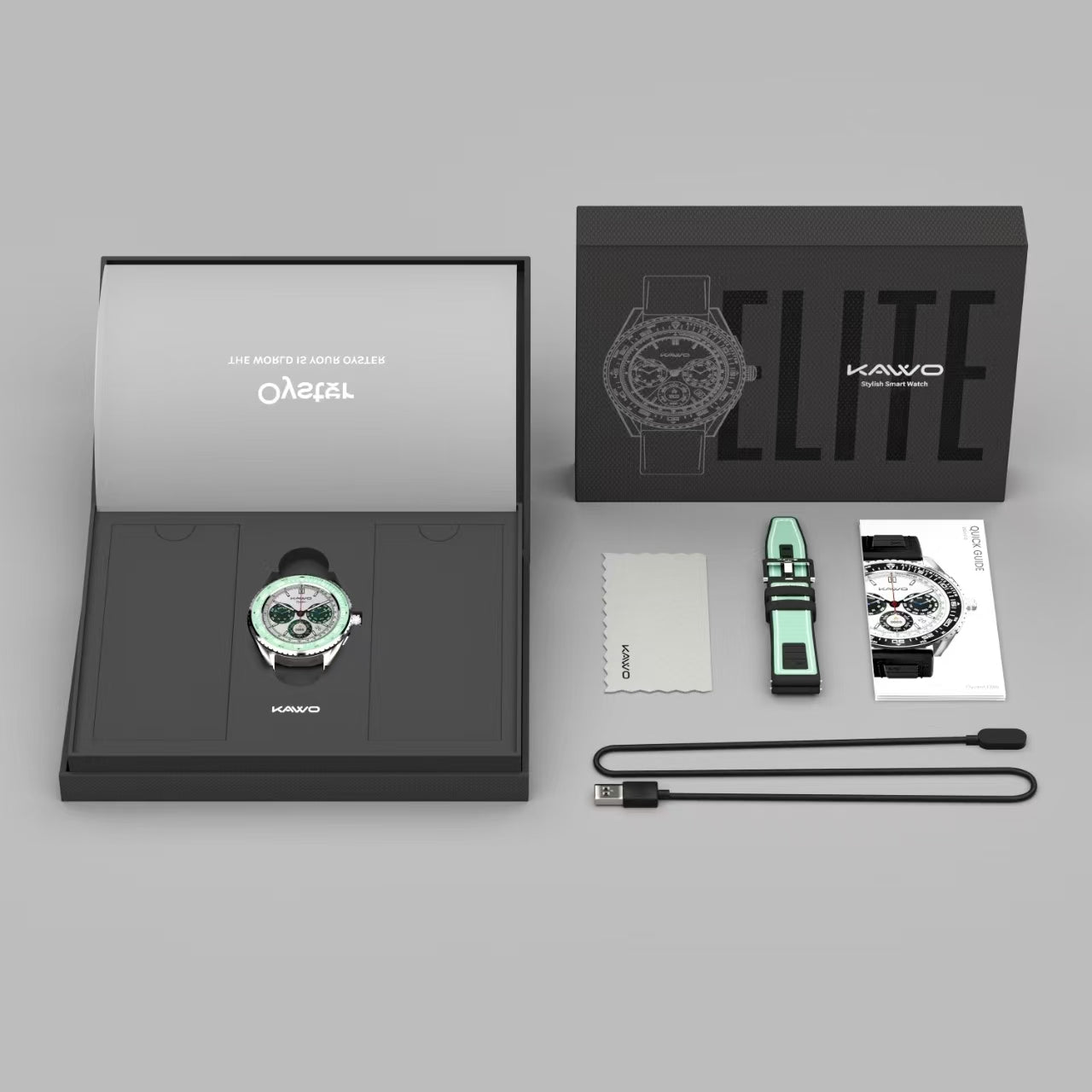 KAVVO Oyster Elite - Glacier Green