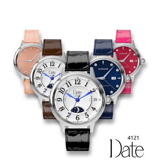 KAVVO Date - White Gold - Luxury Giftbox