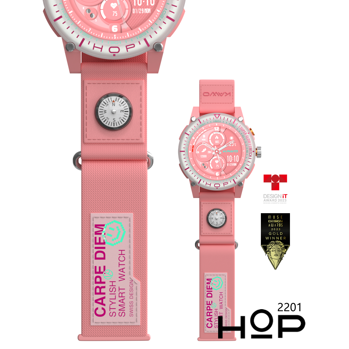 KAVVO HOP Mini - Genki Pink